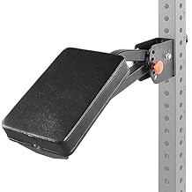 Multi-Angle Adjustable Squat Rack Accessories, Chest Support Power Rack Attachment, Fits Most Power Racks with 18mm/26mm Holes, Weight 24.2Ibs Size 18mm