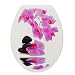 Produktbild IGOERTZ Kunststoff WC Sitz Motiv Design ZEN FLOWER Kompakt Standard WC