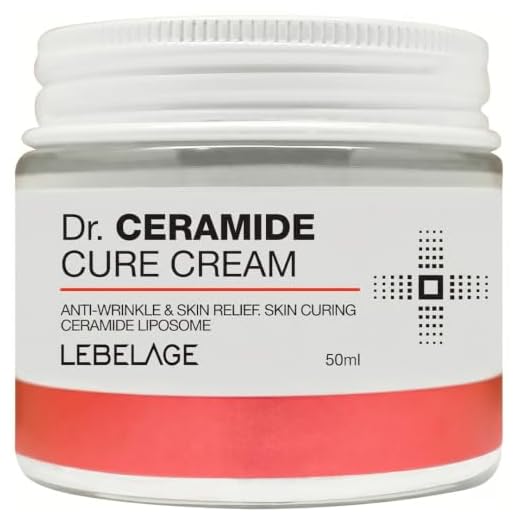 LEBELAGE Dr. Ceramide Cream, Rich Face and Body Moisturizer, K-Beauty 70 ml