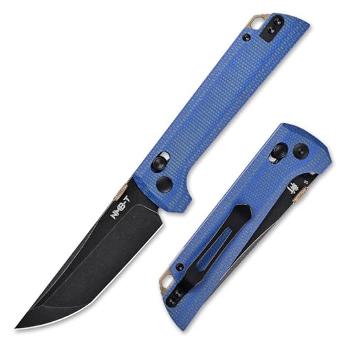 NMBT Chop2 Pocket Knife Crossbar Lock 3.54" D2 Blade (2406 BLMCT D2BK)