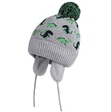 Magracy Gorro de invierno para niños pequeños con solapa para la oreja