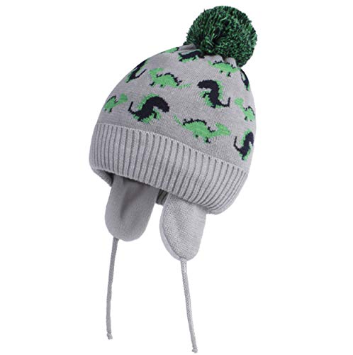 Magracy Gorro de invierno para niños pequeños con solapa para la oreja