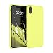Produktbild kwmobile Hülle kompatibel mit Apple iPhone XR - Hülle Silikon gummiert - Handyhülle - Handy Case in Neon Gelb