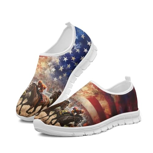 Image of Jeiento Cute Dog Women's Casual Slip On Shoes Loafers Sneakers for Women
