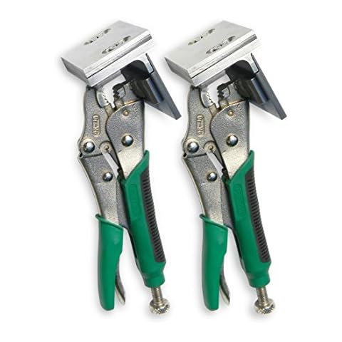 PacTool SA907 Adjustable Z-Clamp Panel Siding Installation Tool - Contractor Grade Siding Tools, Green Cover