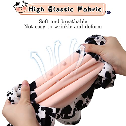 Cow Hoodie For Medium Dogs, Cute Cow Costume For Christmas Party, French Bulldog Soft Stretchy Hoodie Sweatshirt, Pet Funny Cow Holiday Outfit, L #TOP3