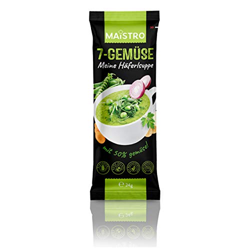 MAISTRO Häferlsuppen. Die vier beliebten Cremesuppen. Nur mit heißem Wasser aufgießen und genießen. Mach Pause mit Suppe. Probier Mix.
