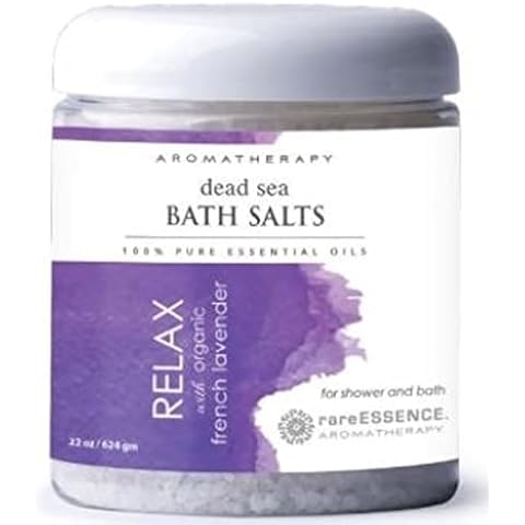 RareESSENCE - Relax - Bath Salts (French & Spike Lavender Essential Oils) 22 OZ Cover