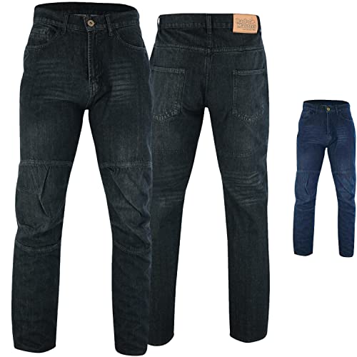 German Wear Denim Motorradjeans Motorradhose Futter aus Aramidfasern Jeans...