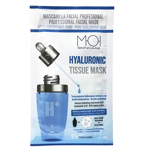 Mascarilla facial Hyaluronic Tissue Mask hidratación intensa con ácido hialurónico 1 uso M·O·I SkinCare