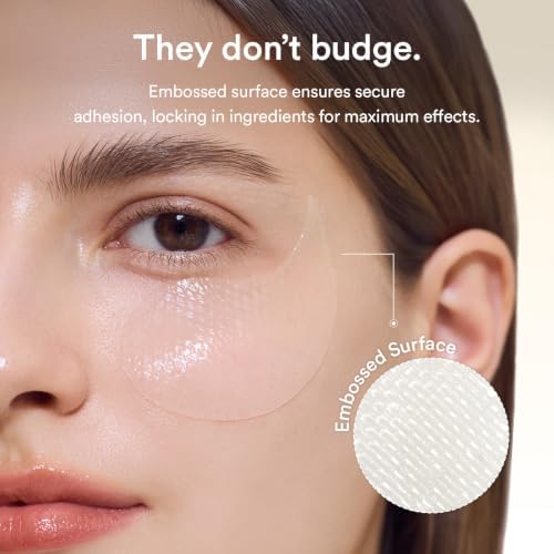 Abib Vegan Collagen Eye Patches for Wrinkles & Fine Line with Jericho Rose Jelly & Peptides, 60 Count, Korean Skin Care — view 5