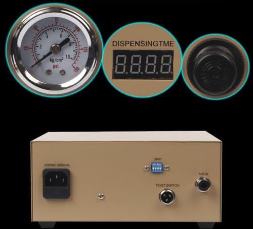220V Automatic Digital Dispensing Epoxy machine Dispenser 0.0001ml 0.01-99.99s