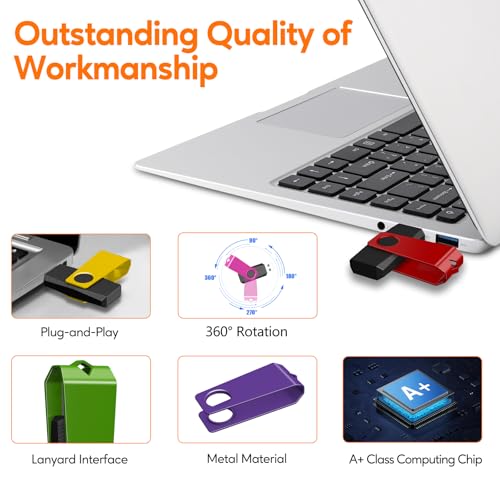 Memoria USB de 8 GB Solución de Almacenamiento Seguro Pack 10 Pendrives 5