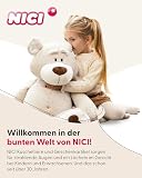 NICI Kuscheltier Bär mit Herz 18cm - beige - Stofftier aus weichem Plüsch, niedliches Plüschtier zum Kuscheln und Spielen, für Kinder & Erwachsene, tolle Geschenkidee - 61558