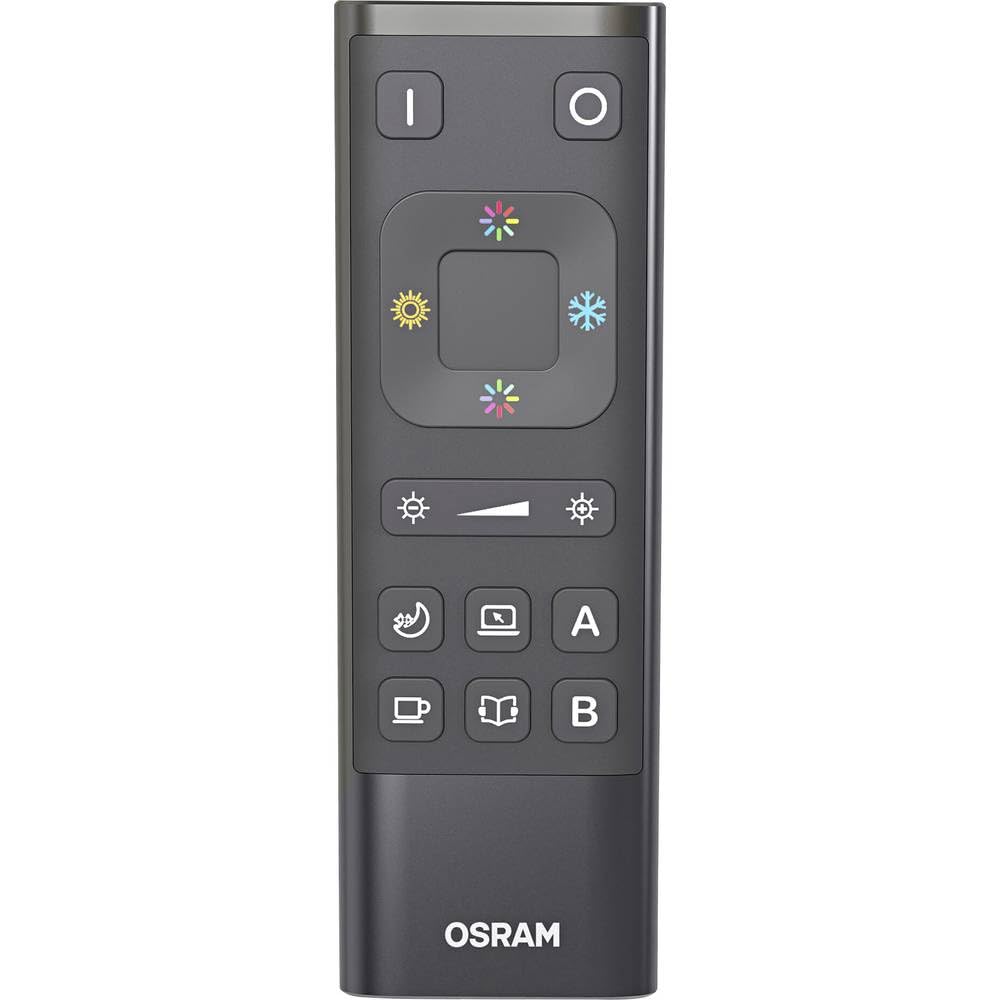 OSRAM SMART+ WiFi Remote, USB-C Rechargeable in Black, IP20 Protection, for Intelligent Control and Automation of smart Home Systems