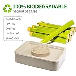 bloomoon 50 Pack 14 Inch Heavy-Duty Disposable Food Trays, Compostable 14 Inch Extra Large Paper Platter Plates Serving… - Image 3