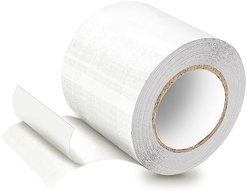 PE Planenband, Reparaturklebeband für Gewebeplanen, Planenflicken, 5M*8CM, für lkw abdeckplane, Markise, Zelt