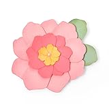 Deja que tu creatividad florezca con este troquel floreal bella bigz; gracias a su regla de acero puedes crear fácilmente una flor dimensional, perfecta para cualquier proyecto