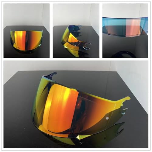 SHARK Spartan/D Skwal 2用バイザー バイクヘルメットバイザー UVカットバイザー バイクヘルメットアクセサリー(Silver)