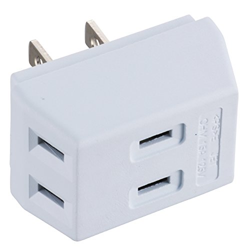 オーム電機 HS-TM3SA1-W 00-1817 3個口 ホワイト トリプルタップ