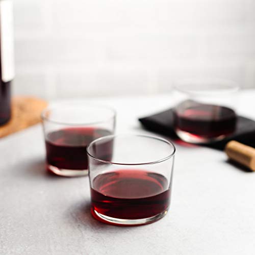Libbey Café Petite Rocks Glasses, 7.75-Ounce, Set Of 8 #TOP26