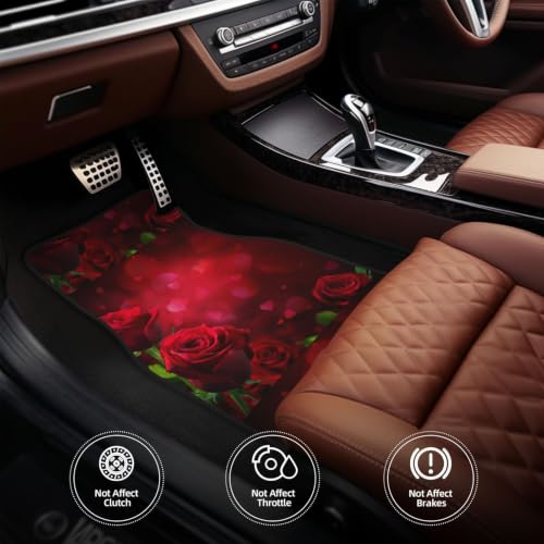 Alfombrillas para coche de neopreno juego de 4 piezas antideslizantes contra manchas de suelo 5