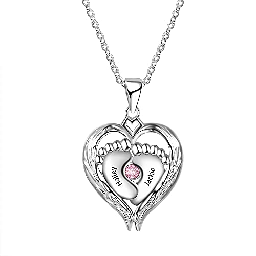 Collier de pieds de bébé personnalisé pour sublimer le style quotidien des mamans
