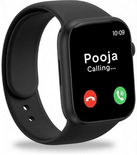 UAETECH SmartWatch For Men Women and Kids Fitness tracker Workout Tracker Smart Wristband Fitness monitoring Device Smart Health Tracker Wristbands with Charging Cable (Black)