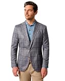 johnnie-O Malachi Top Shelf Windowpane Knit Sport Coat Gray / 40 / R