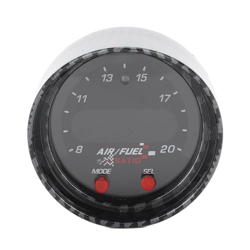 Indicador UEGO de banda ancha de 52 mm para solucionar reflejos y vigilar la mezcla AFR