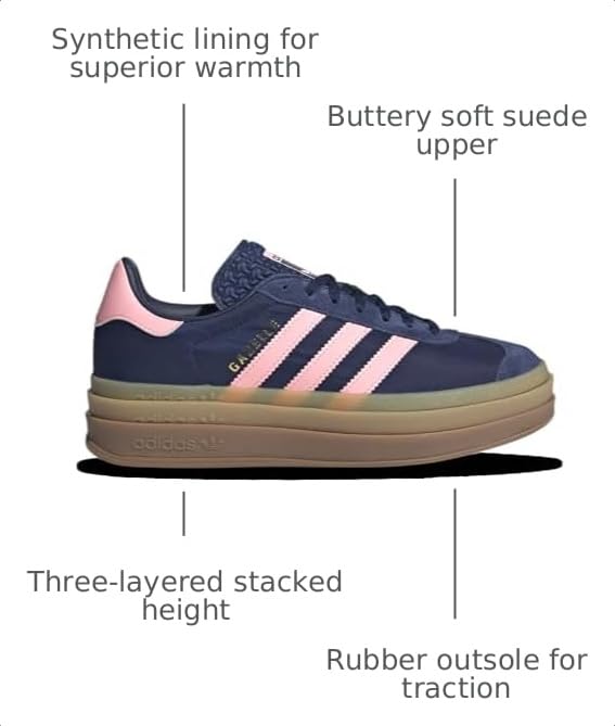 Image of Adidas Womens Gazelle Bold W