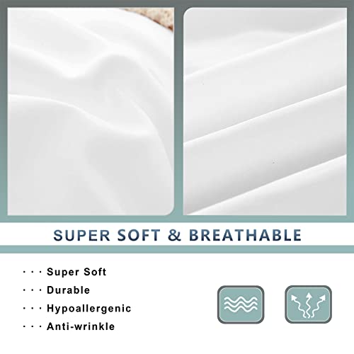 Housse de Couette 200x200 Astronaute Mignon avec 2 Taies d'oreiller 65x65 cm - Parure de Lit 2 Personnes Imprimé avec Fermeture Éclair - Sets Linge de Lit Microfibre Douce - K&M78 – vue 4