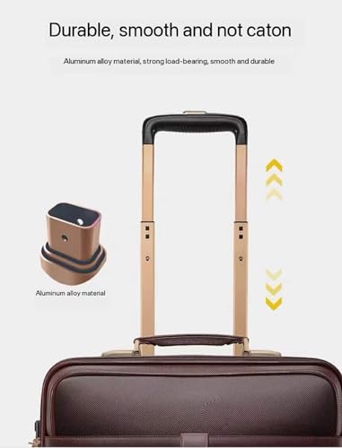 Travel Suitcase Set,Luggage Case Suitcase Professional Travel Trolley Case Set Boarding Box,with Mobile Caster(Black 18in)4