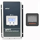 EPEVER 60A MPPT ソーラー充電コントローラー 最大PV入力 200V MT52 12V/24V/36V/48V 自動識別対応 あらゆる種類のバッテリータイプ(Tracer6420AN52)