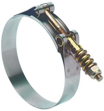 Ideal Tridon 4-9/16 in. 4-7/8 in. SAE 456 Hose Clamp Stainless Steel Band Spring Loaded T-Bolt