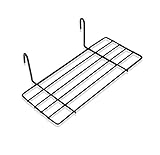 Material: Eisen Metallgitter mit weißer Kunststoffbeschichtung
