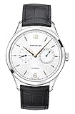 Mineralglas Montblanc Herren Analog Quarz Uhr mit Leder Armband 114872