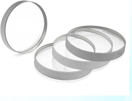 10 Pcs Fiber Laser Protective Lens D37*T7 Laser Protective Windows for Raytools Precitec WSX BOCI Laser Cutting Head D37*T7 15KW
