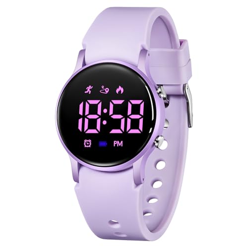 NN BEN NEVIS Kids Watch for Boys Girls Waterproof Digital Watch for Kids with Pedometer, Vibration Alarm Clock, Stopwatch, Calendar, No App for Ages 5-18