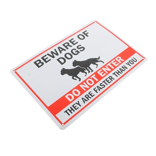 LIFKOME Vintage Do Not Enter Metal Sign for Garden and Wall Decor Weatherproof and UV Protected with Pre Drilled High Visibility Retro Warning Plaque for Outdoor Use