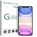 amFilm Screen Protector Glass for iPhone 11 and iPhone XR (3 Pack), Case Friendly Tempered Glass Screen Protector Film for Apple iPhone 11 and 10R (6.1 Inches)