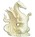 Fire Dragon 9" x 7" Ceramic Bisque, Ready to Paint
