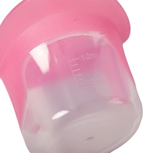 2 peças de copo de lavagem de olhos azul e rosa kit de lavagem de olhos com recipiente de armazename