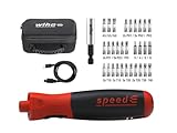Wiha elektrischer Schraubendreher speedE PocketDrive 31-tlg. I mit Bit-Set...