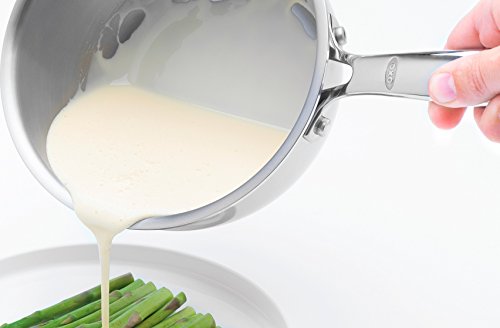 Oxo Good Grips Tri-Ply Stainless Steel Pro 3.5Qt Covered Saucepan #TOP6