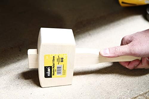 Rolson 56509 Wooden Mallet, 115 mm