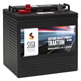 SIGA Traktionsbatterie 8V 190AH deep cycle Batterie...