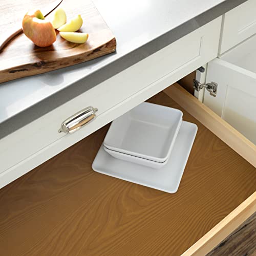 Image of Magic Cover Self-Adhesive Vinyl Shelf and Drawer Liner, 18 inch x 16', Maple