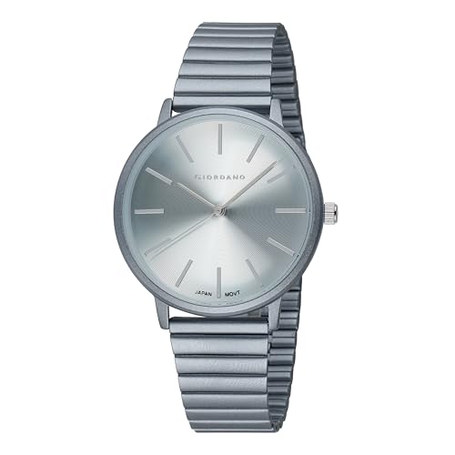 Giordano Stylish Analog Watch for Women with Round dial, 3 Hand Mechanism and Stainless Steel Strap