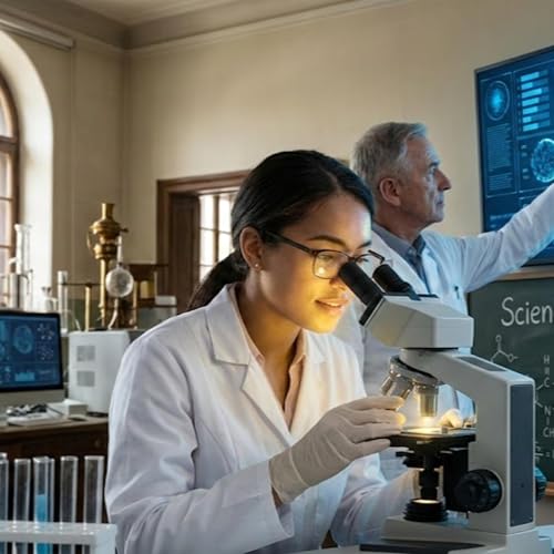 "Science and The Pursuit of Truth," features a discussion between Wen Chen and Bishop Dennis Eversen regarding the relationship between scientific exploration and spiritual faith.